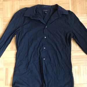 Men’s black dress shirt
